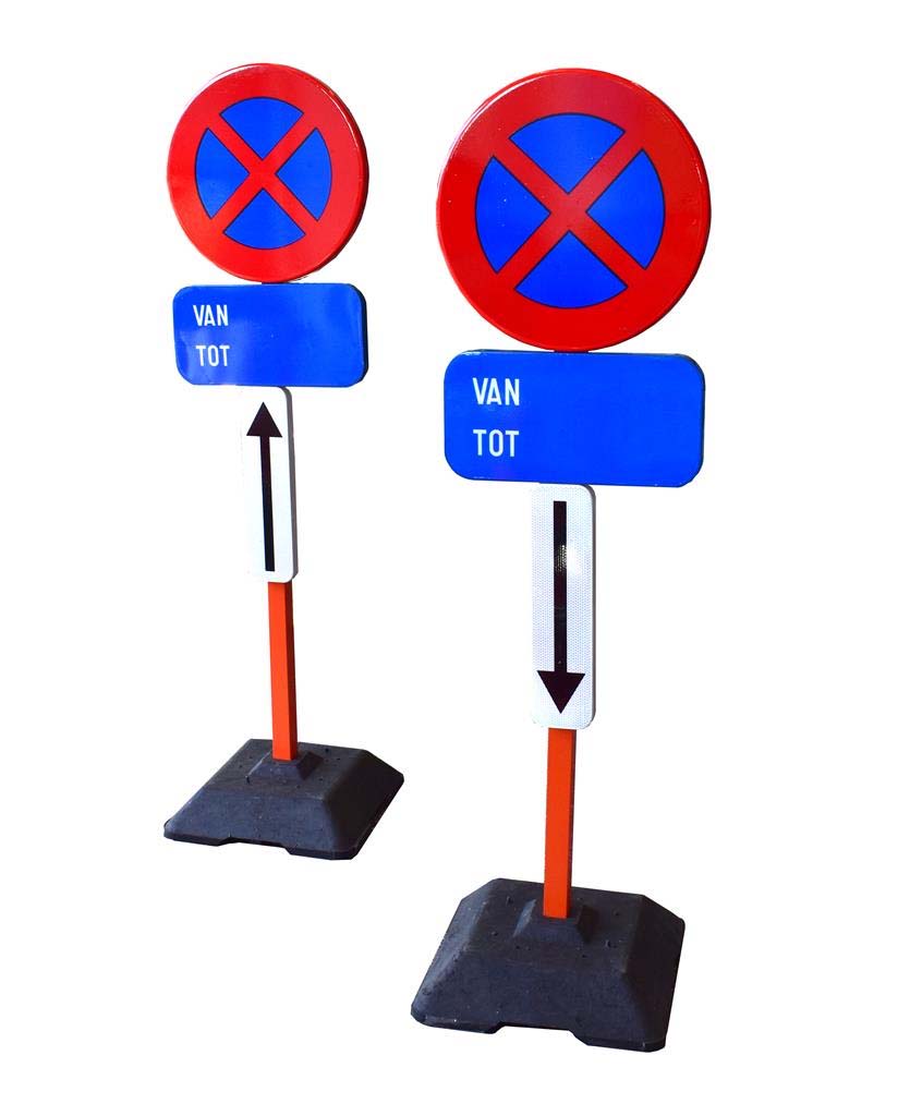 Verhuur parkeerborden & verkeersborden