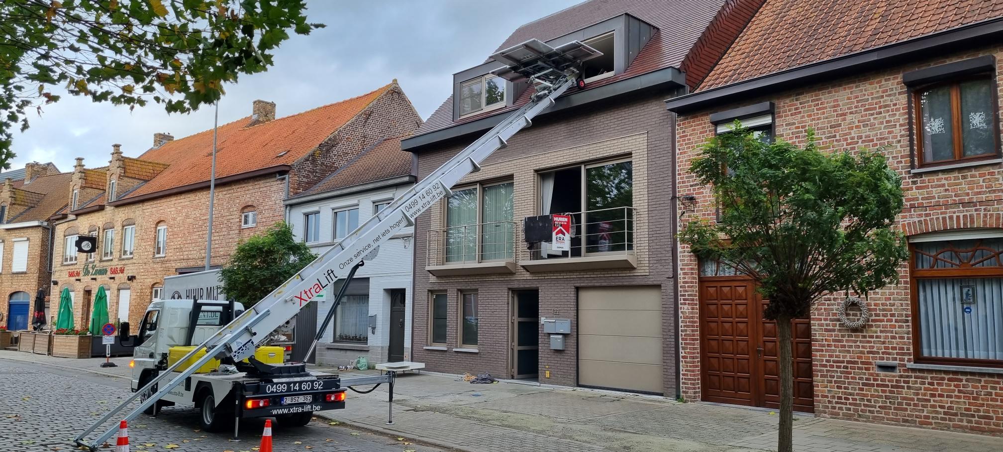 Verhuislift huren Ieper